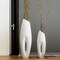 Tall Floor Vase, Modern White Large Floor Vase, 40-inch Vase, Decorative Lightweight Vase, for the Entryway, Dining Room, Living Room, or Bedroom